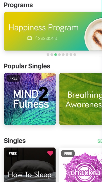 Guided Meditation.
