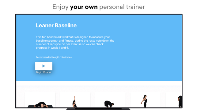 Sworkit Fitness & Wellness App Screenshot
