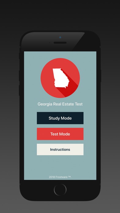 Georgia Real Estate Test screenshot 2