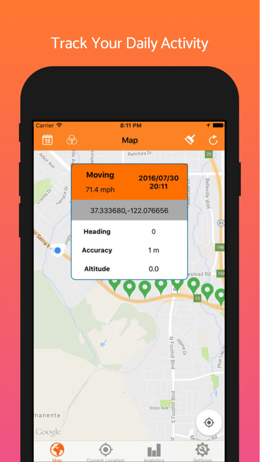 #1. Device Tracker - Mobile Finder (iOS) Podle: Parth Pandya