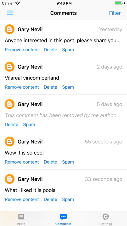 App for Blogger Blogspot screenshot-3