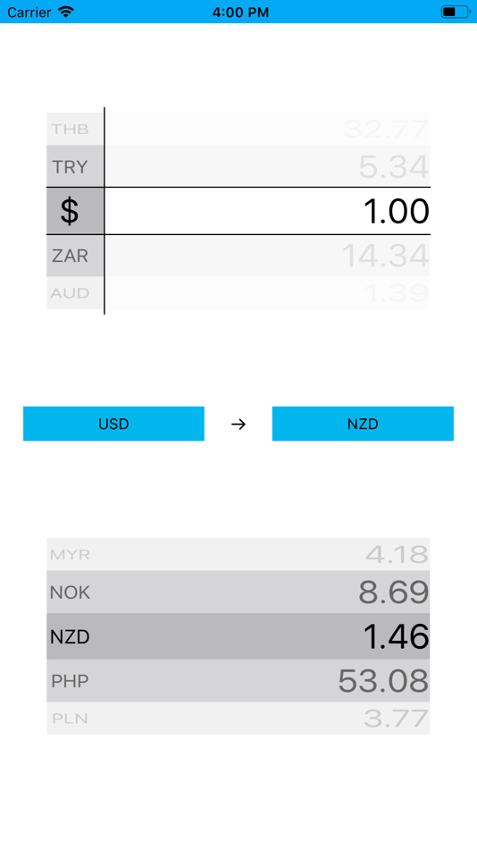 #10. All Currency Converter app (iOS) 由: p swagath