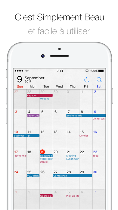 Screenshot #1 pour Calendrier Op.2