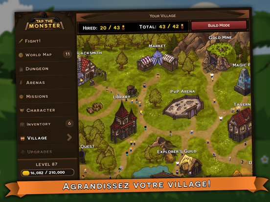 Screenshot #6 pour Tap the Monster - RPG clicker