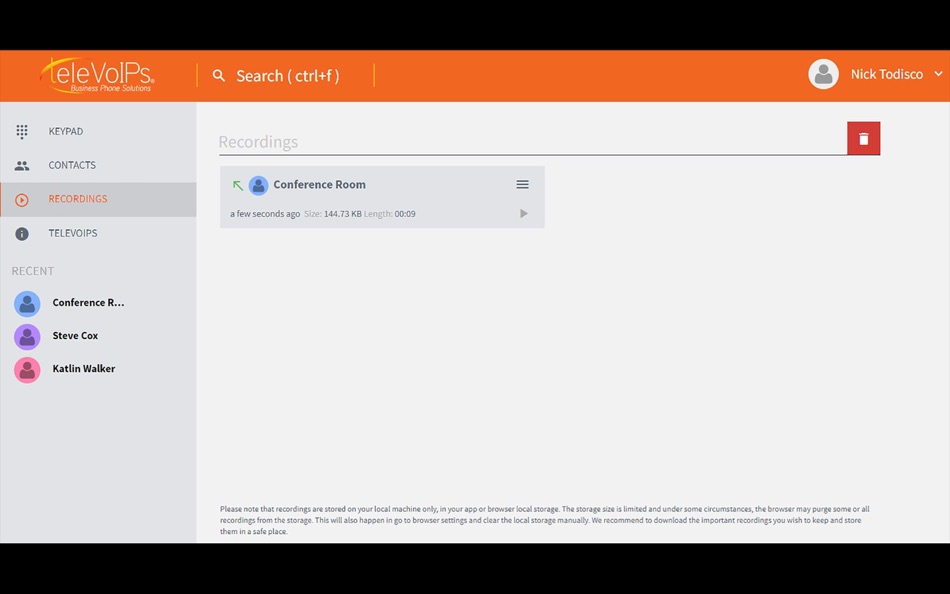 #3. TeleVoIPs Softphone (macOS) 由: TeleVoIPs LLC