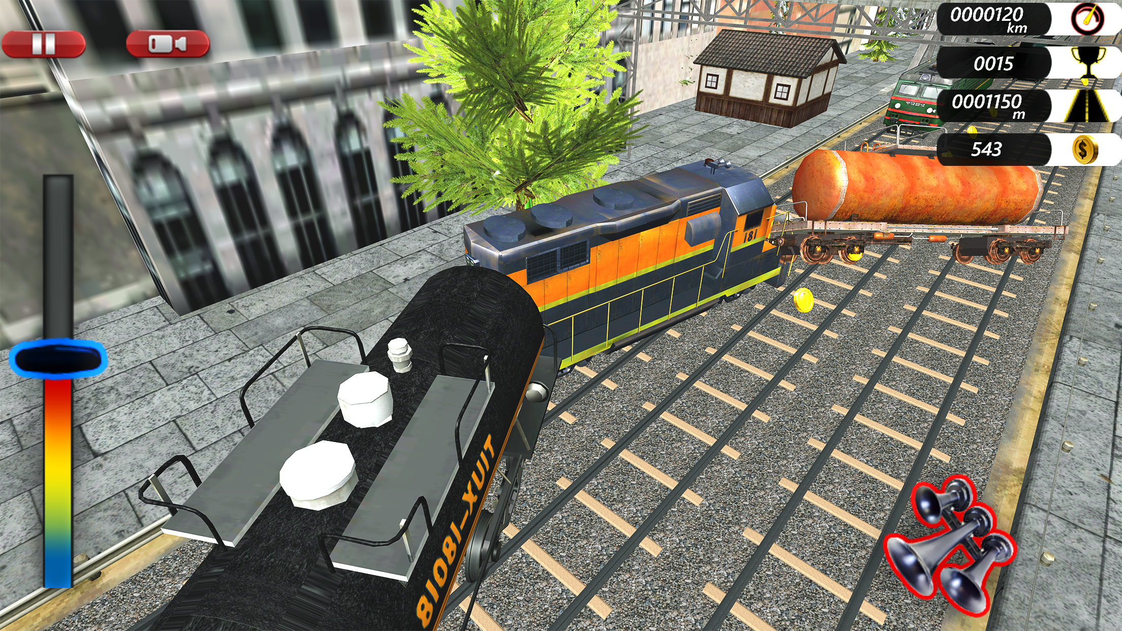 Oil Train Racing Simulator 3D