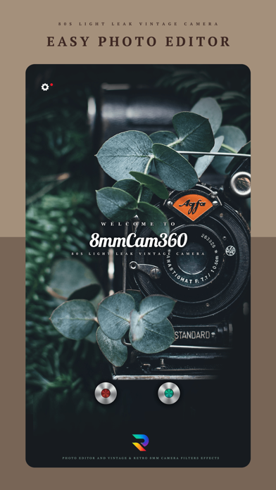 Screenshot #1 pour 8mm Cam 360 - Photo Editor