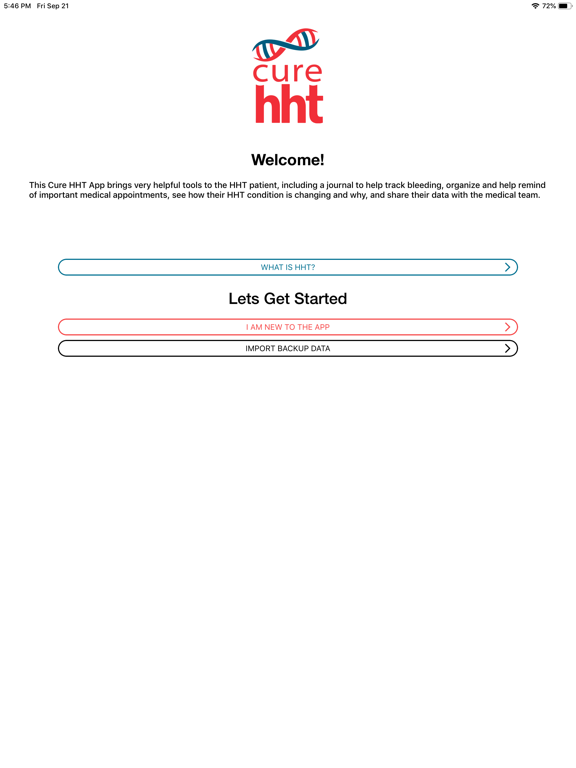 Screenshot #4 pour My HHT Tracker