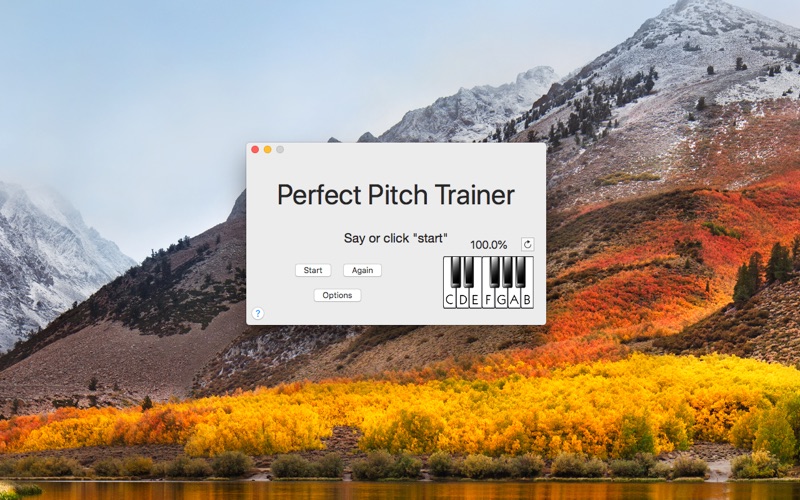 Perfect Pitch Ear Trainer app screenshot