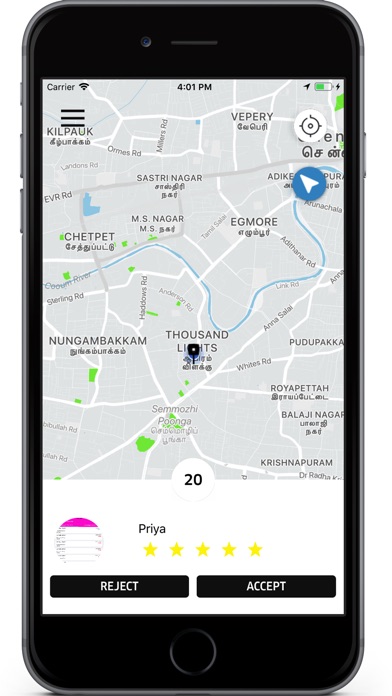 Kabtree driver app screenshot 3