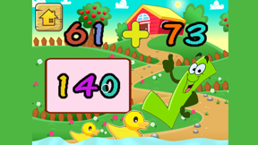 Learning Basic Addition Math Question With Answers screenshot