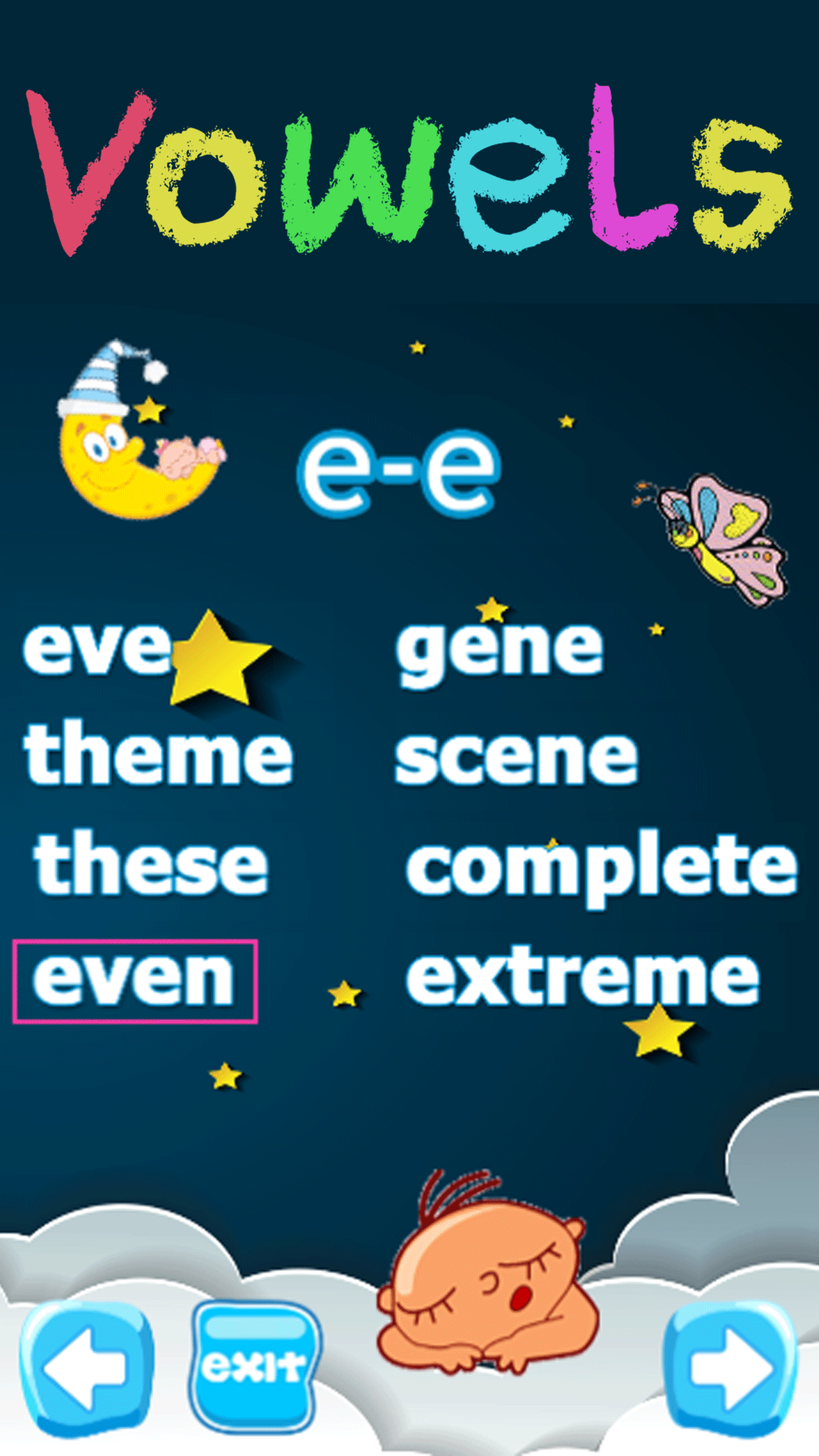 Short and Long Vowels English screenshot 2