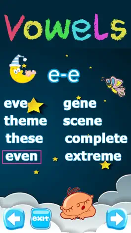 Game screenshot Short and Long Vowels English apk