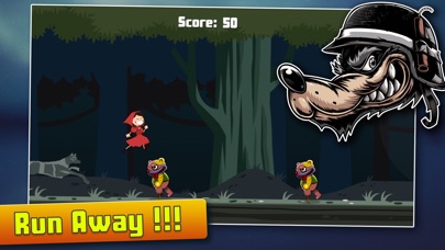 Wolf And Red - Run Tap Jump screenshot 2