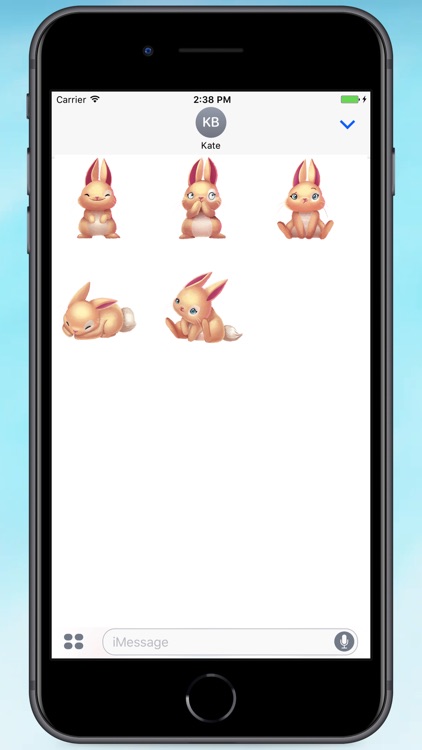 Cute Rabbit! Stickers