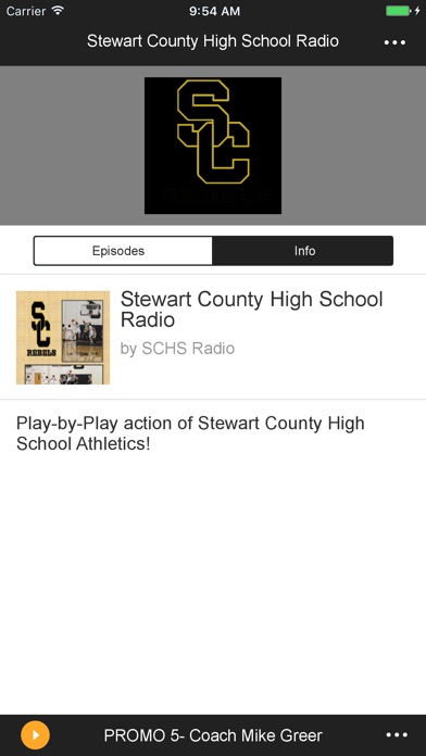 SCHS Radio screenshot 2