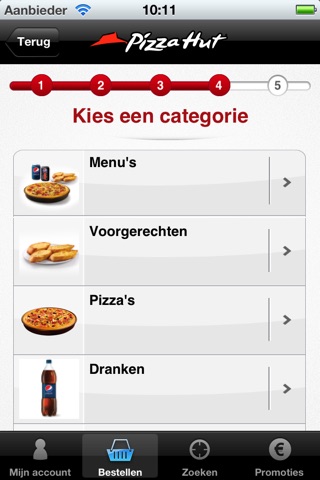 Pizza Hut Belgique screenshot 3