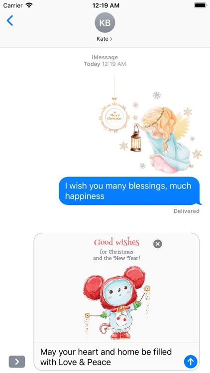 Fairytale Christmas Stickers screenshot-4