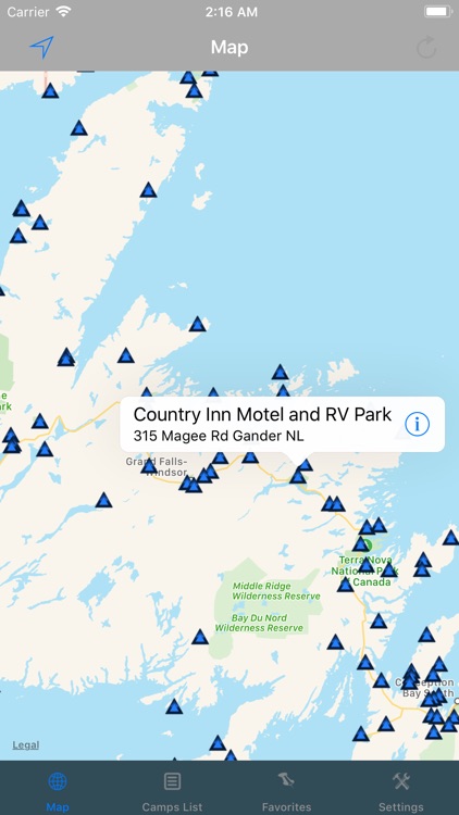 Newfoundland Island – Camps RV