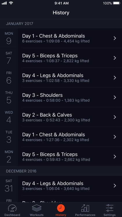 Flex - Gym Workout Tracker