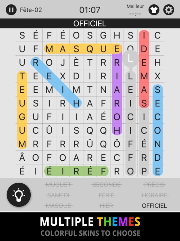 Screenshot #6 pour Mots cachés - mêlés