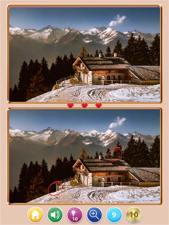 Find The Difference! Houses HD iPad screenshot