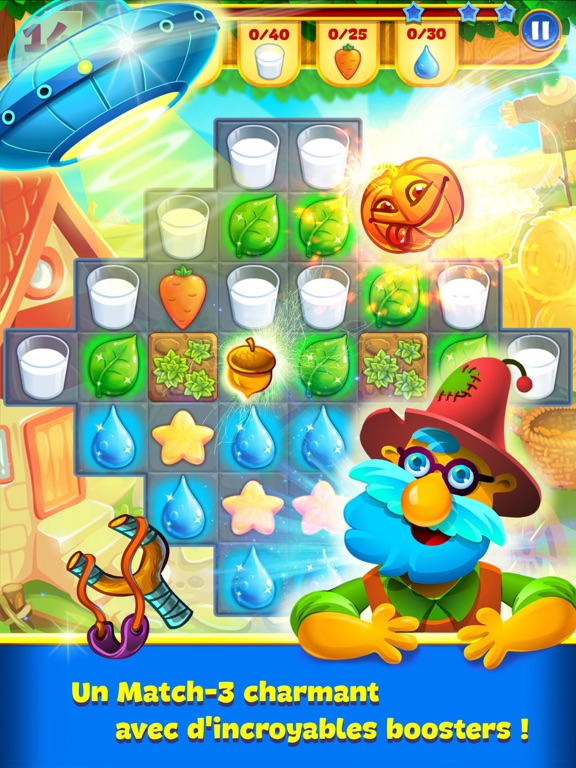 Screenshot #6 pour Farm Charm: Match 3 King Mania