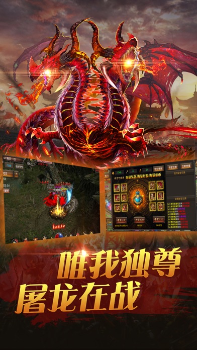 蓝月屠龙OL热血 - 帝国格斗游戏 screenshot 4