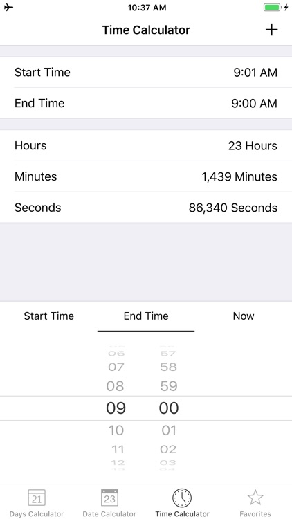 Time & Date & Days Calculator