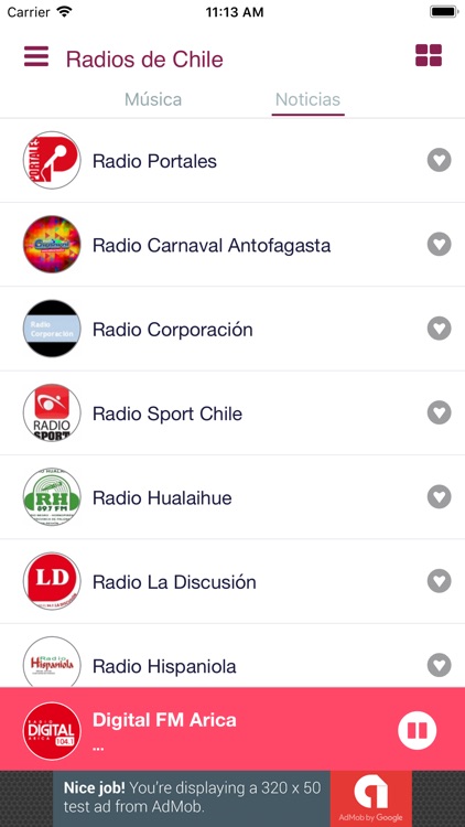 Radios de Chile FM