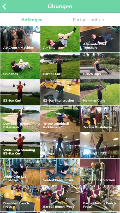 Trainingsplan Muskelaufbau