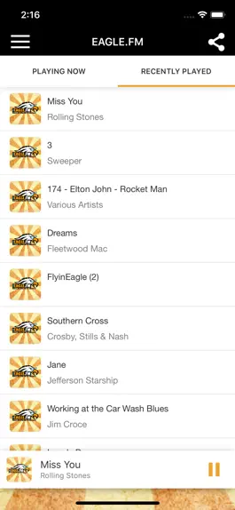 Game screenshot EAGLE.FM apk