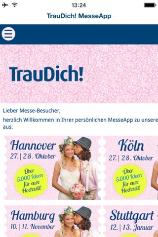 TrauDich! MesseApp screenshot 2