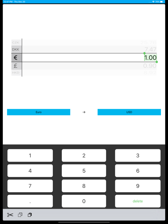 Screenshot #4 pour All Currency Converter app