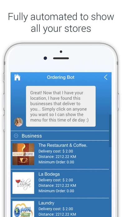 Ordering BOT screenshot 3