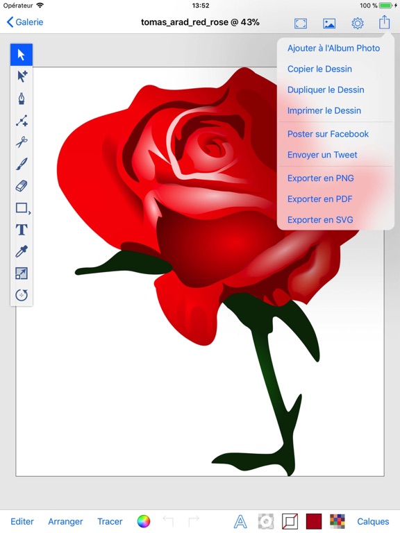 Screenshot #4 pour Peinture de vecteur + DropBox.