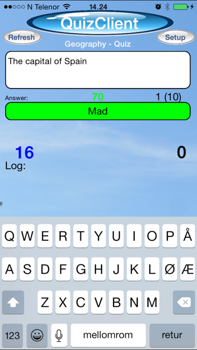 Screenshot #3 pour QuizClient