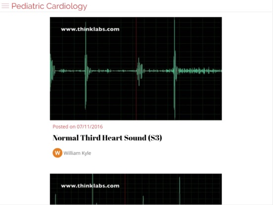 Screenshot #4 pour Pediatric Cardiology
