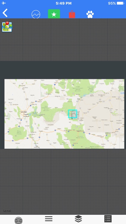 Grand Canyon Map Offline Scale