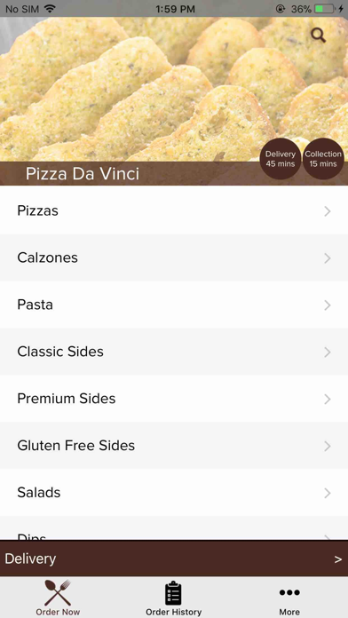 How to cancel & delete Pizza Da Vinci Battersea from iphone & ipad 1