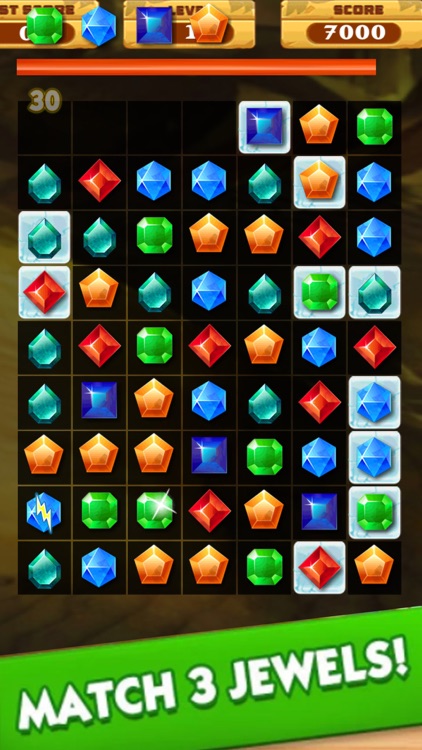 Jewels Match Story