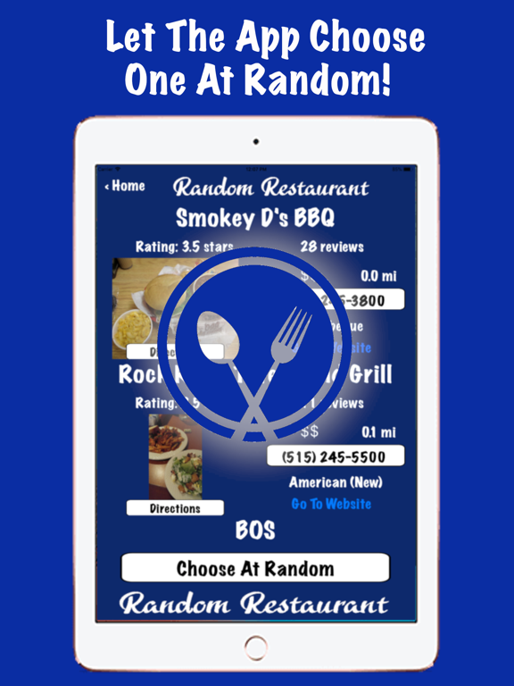 Screenshot #6 pour Random Restaurant Finder