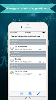 doctors appointment reminder l iphone screenshot 4