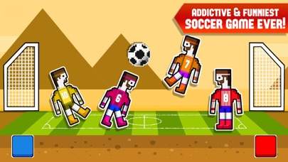Soccer Ragdoll 2 Player Physics games screenshot 4