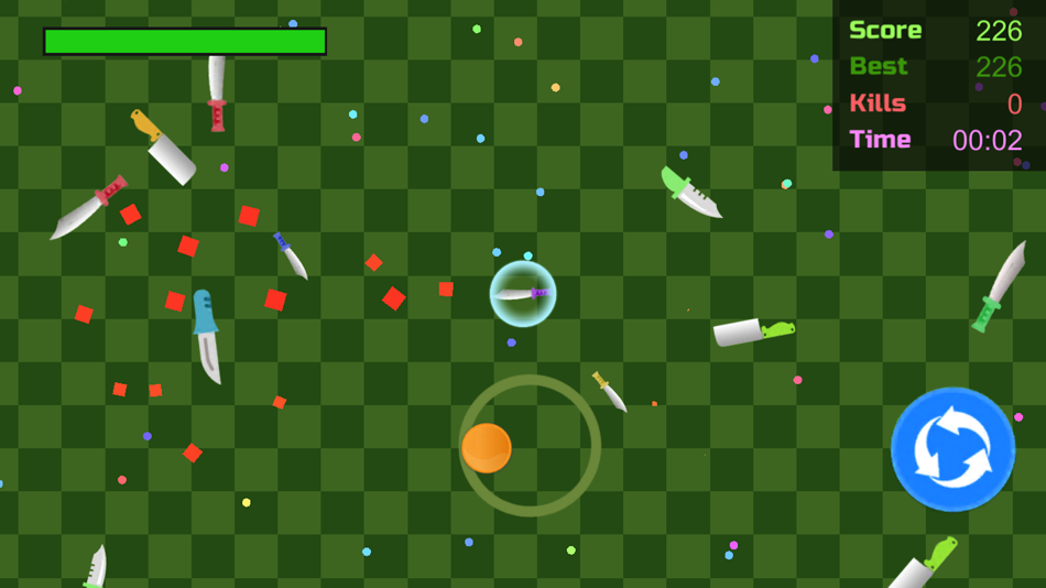 #1. Knife Arena (iOS) 由: CHUN HUI YAO