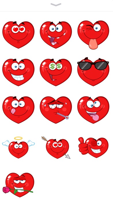 Heart Emoji Stickers Pack screenshot 4