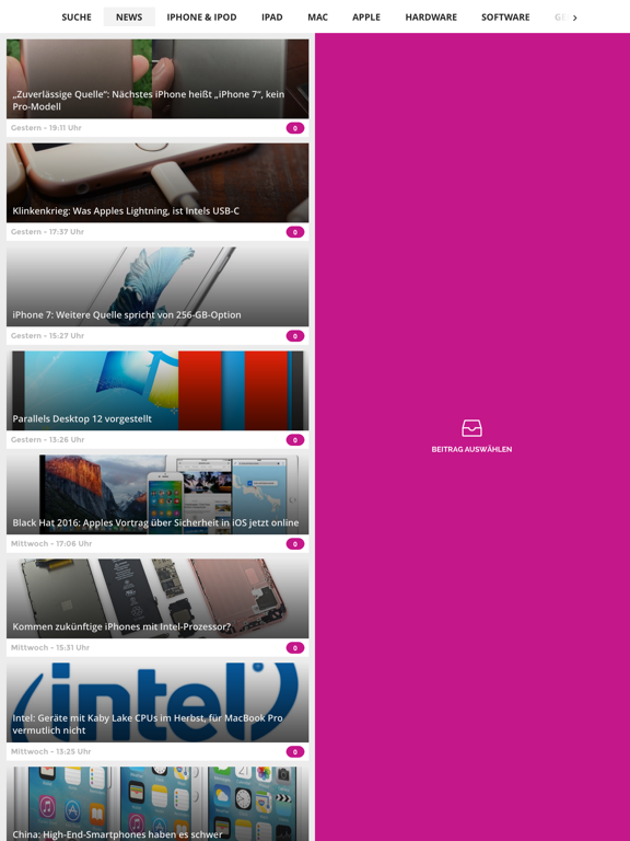 Screenshot #4 pour Apfelnews Magazin
