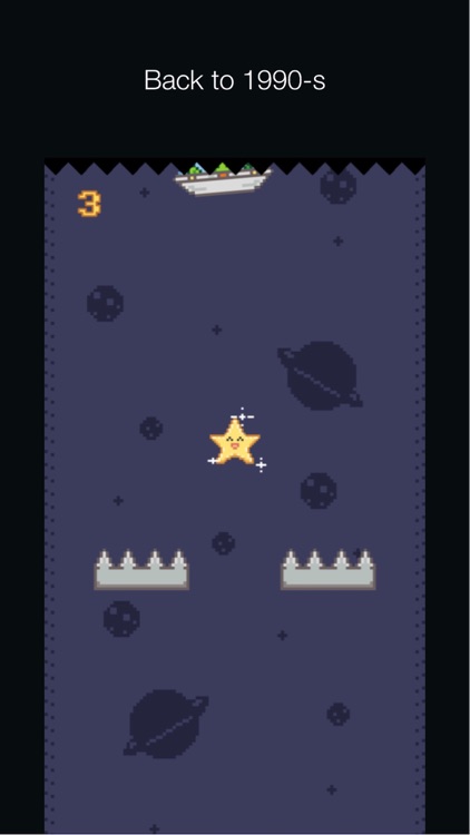 Falling Pixel Star PRO