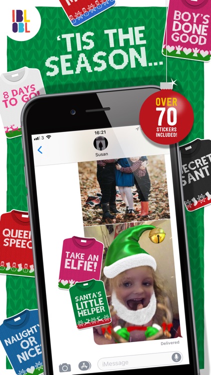 Christmas Jumpers for iMessage