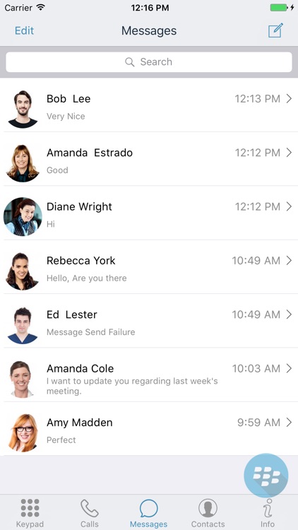 BlackBerry WorkLife Persona Dy